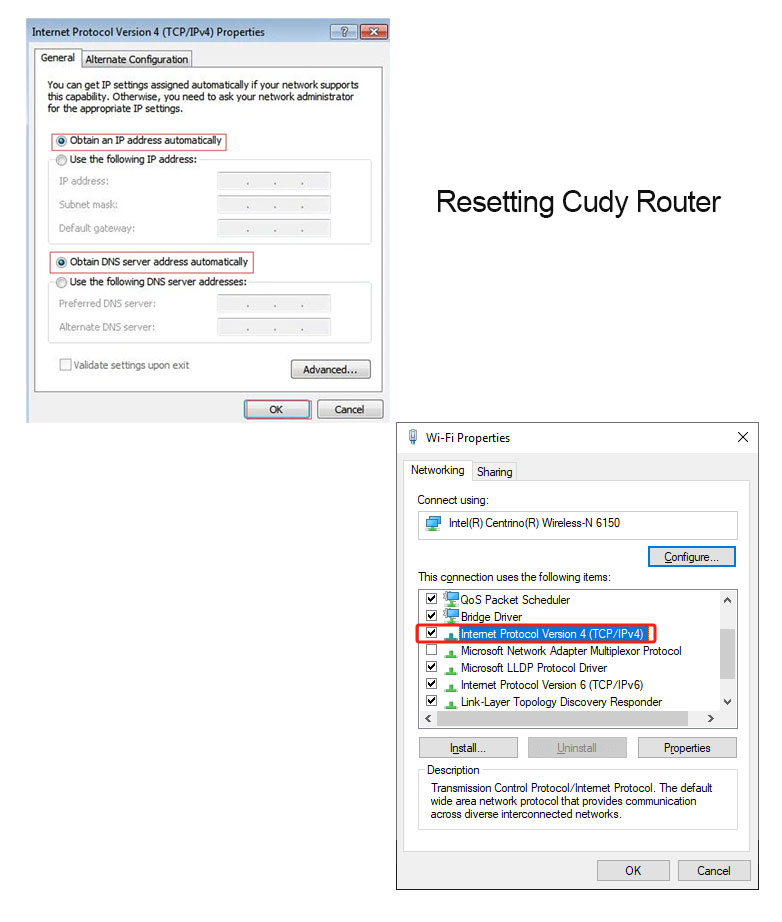 Resetting Cudy Router Via Web GUI